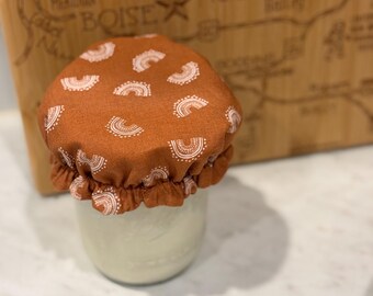 Coperchi riutilizzabili per barattoli di vetro