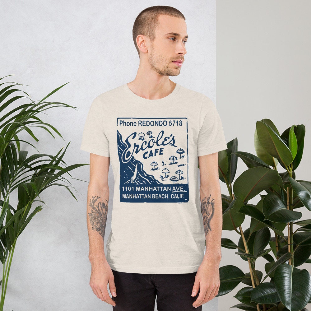 Ercole's Retro Vintage Surf Bar T-shirt - Etsy