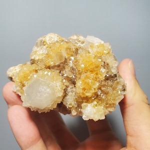 Spirit Quartz Specimen, Spirit Quartz Crystal, Authentic Amethyst Cactus Crystal, Home Decor