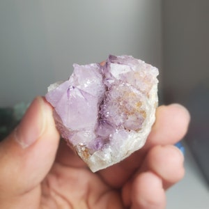 Spirit Quartz Specimen, Authentic Amethyst Cactus Crystal, Crystal Decor, Home Accents
