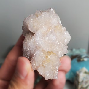 Spirit Quartz Specimen, Spirit Quartz Crystal, Authentic Amethyst Cactus Crystal, Home Decor