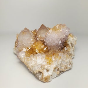 Spirit Quartz Specimen, Spirit Quartz Crystal, Authentic Amethyst Cactus Crystal, Home Decor