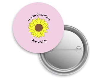 Invisible Disability Pin