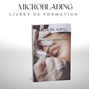 Learn Microblading, PDF Training Booklet, Trainer, Beauty Academy, Eyelash Technician, Instant Download, PMU artist