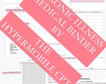 Chronic Illness Medical Binder Template