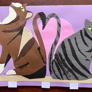Cats on a Railing