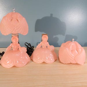 Vintage Pink Southern Belle LE Smith Lamps