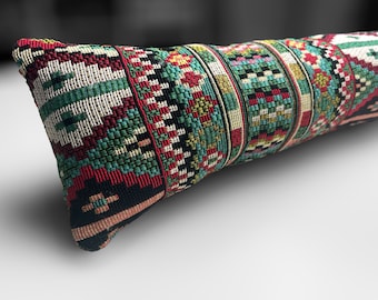 Draught Excluder Indian Tapestry Fabric, Custom Lengths, Energy Saving , Draft Stopper, Cozy Home decor
