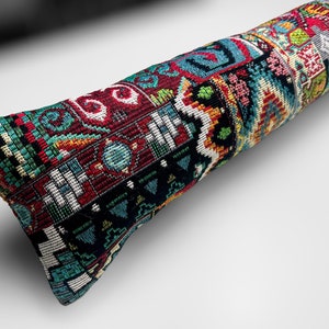Draught Excluder Moroccan Aztec Fabric, Energy Saving , Draft Stopper, Home decor