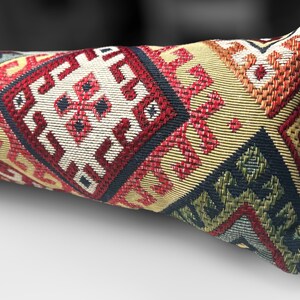 Draught Excluder Kilim Fabric, Wheat Weighted, Custom Sizes, Energy Saving , Draft Stopper, Cozy Home decor image 2