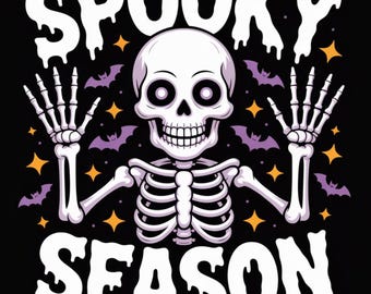 Halloween spooky season Png, Halloween Leopard Checkered Fall, Spooky png, Halloween Girly png, Fall png, Sublimation png