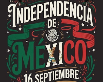 Mexican Independence Day PNG – 16 de Septiembre Fiesta Design – Fiesta Design (Digital Download)