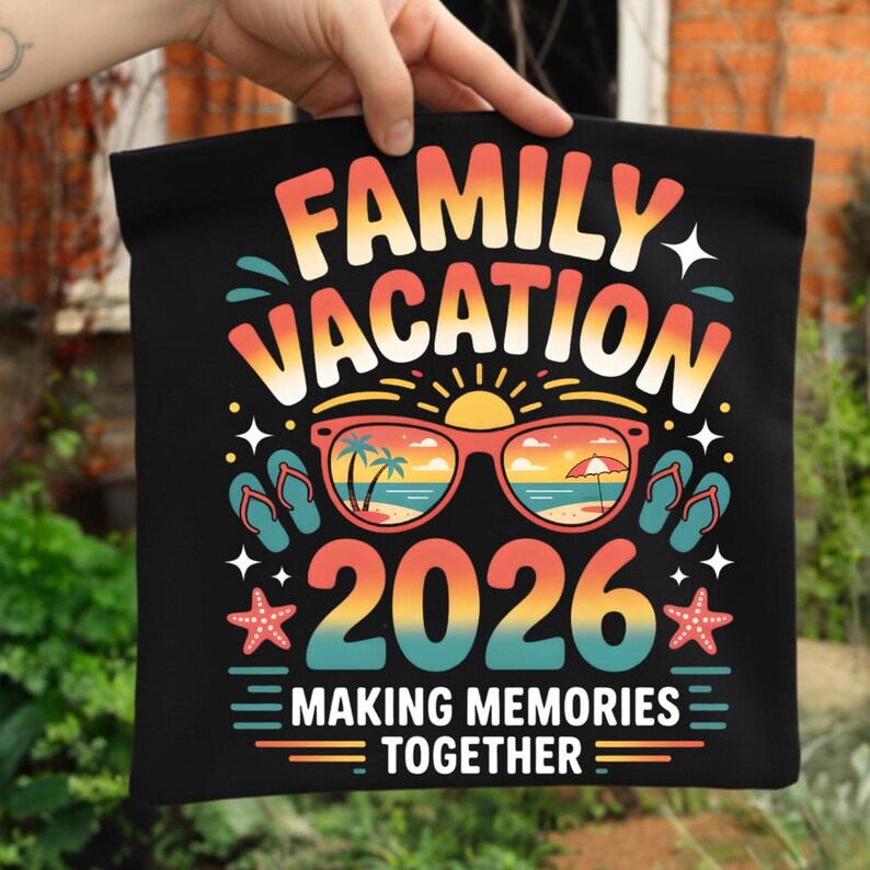 Family Vacation Trip 2026 PNG, Family Trip Svg, Family Beach Trip Png ...