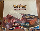 fake silver tempest booster box SWSH Evolving Skies Pokémon Pack Booster Pack Print Error Pokemon