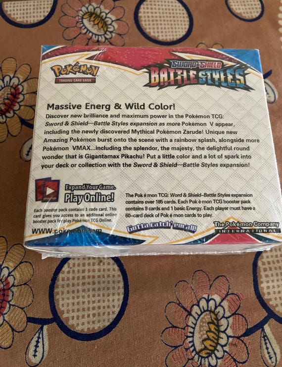 Pokmon Fake Proxy Booster Box - Etsy