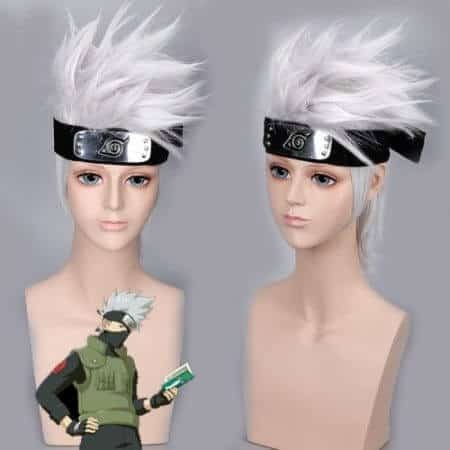 NARUTO Forehead Protector Baby Anime Figure Toys Cosplay Logo Plated Ninja  Headband Uzumaki Naruto Kakashi Head Band Decoration