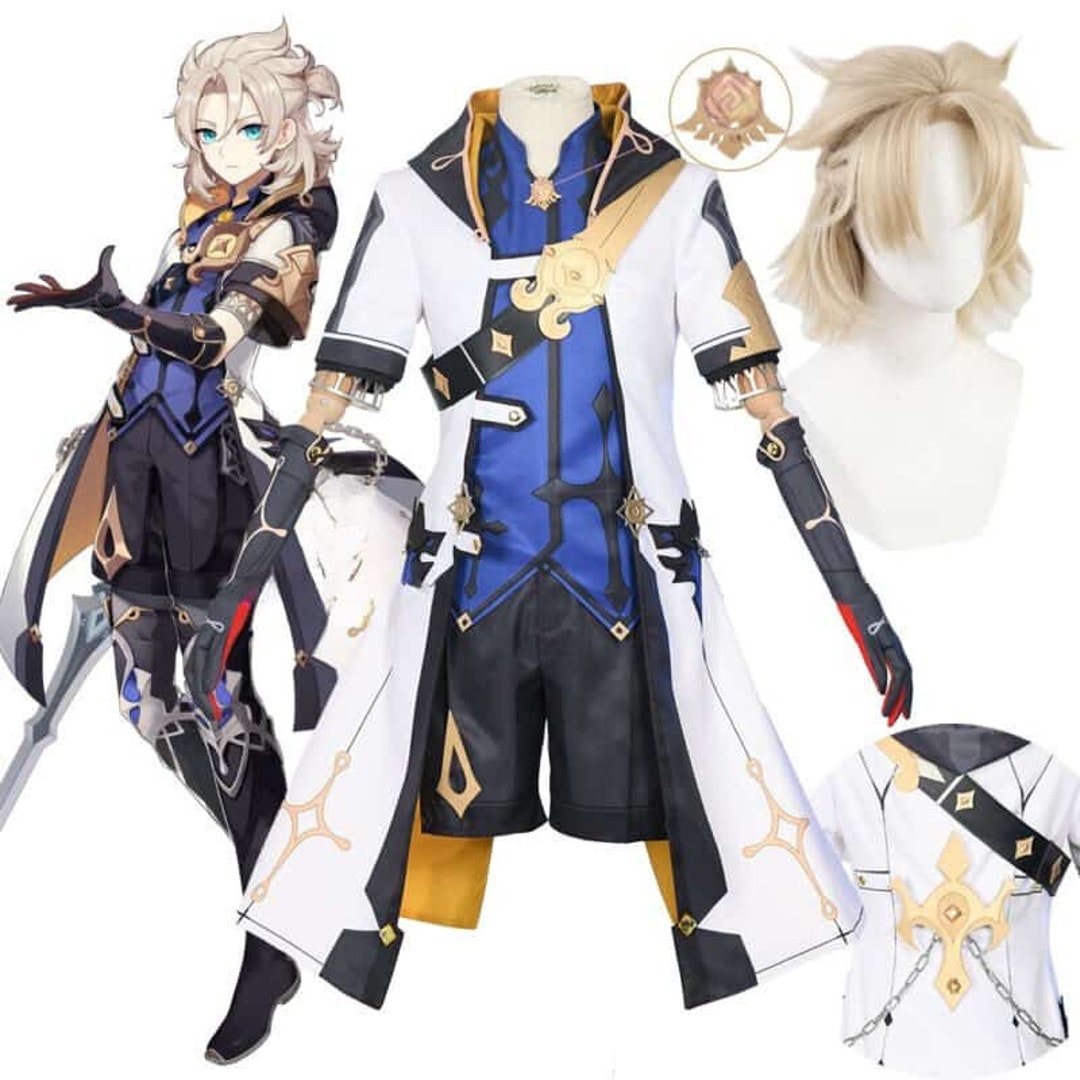 Genshin Impact Albedo Boots Halloween Costumes Accessory Cosplay Shoes main image 0