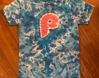 Letter P Tie-dye, Phillies, Philly Pride