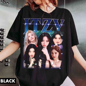 ITZY Yeji Shirt Checkmate Kpop Girlband Music Vintage Retro 