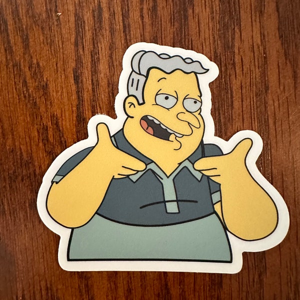 Larry Burns Rodney Dangerfield Sticker