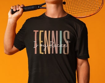 Tennis T-Shirt: Colorful Sporty Tee for Court Champions