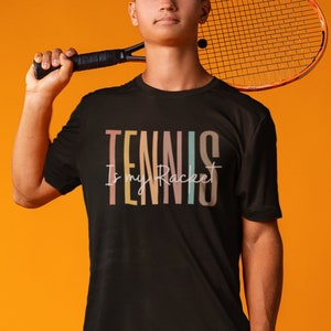 Tennis T-Shirt: Colorful Sporty Tee for Court Champions