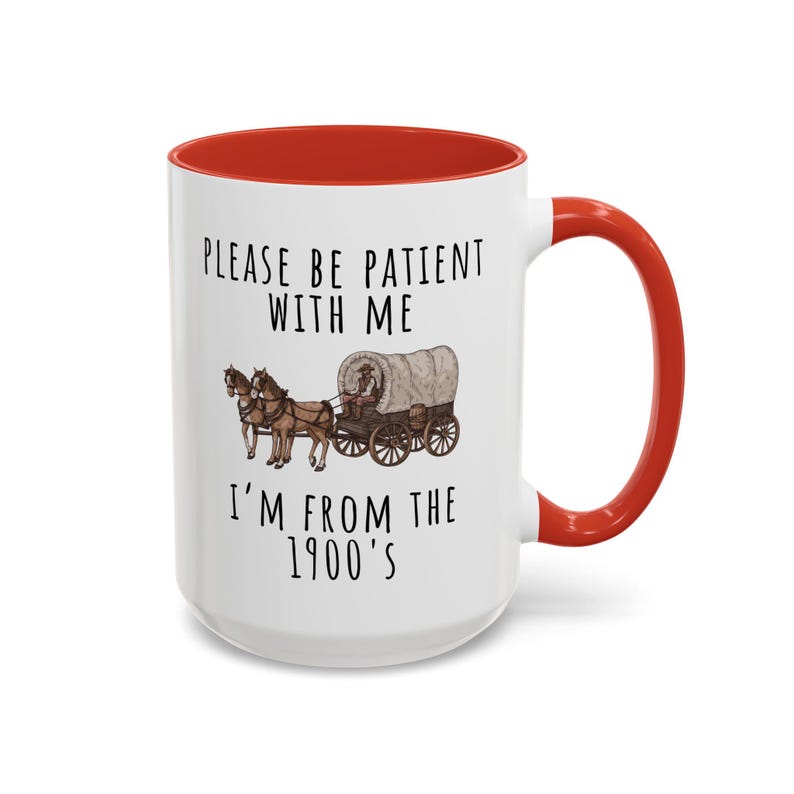 Caneca de aniversário engraçada, presente para alma antiga, caneca com humor vintage, presente para amante da história, caneca com humor do Velho Oeste, caneca sarcástica e engraçada, presente para colega de trabalho, ideia de presente original. imagem 4