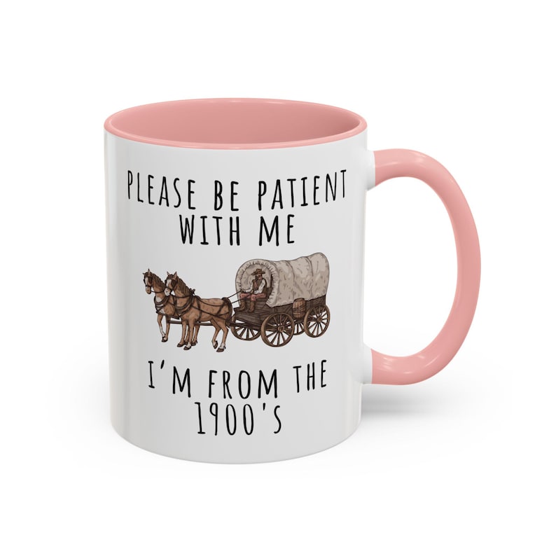 Caneca de aniversário engraçada, presente para alma antiga, caneca com humor vintage, presente para amante da história, caneca com humor do Velho Oeste, caneca sarcástica e engraçada, presente para colega de trabalho, ideia de presente original. imagem 6