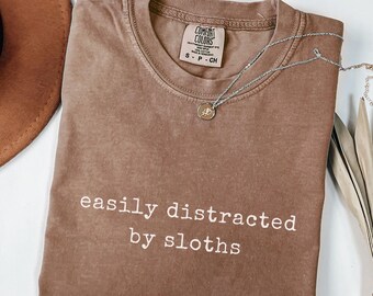 Sloth Shirt Funny Animal Lover Tee Cute Wildlife Tshirt Lazy Day Sweatshirt Sloth Hoodie Gift For Sloth Lovers And Nature Enthusiasts