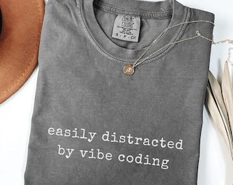 Vibe Coding Shirt Funny Programmer Tee Aesthetic Coding Tshirt Software Developer Sweatshirt Coder Gift Hoodie For Tech Lovers Geek Tee