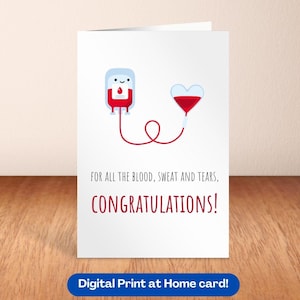 Verpleegschool Grad Card Verpleegkundige Graduation Card gefeliciteerd RN geregistreerde verpleegkundige nieuwe verpleegkundigen cadeau college afstuderen med school verpleegkundige kaart