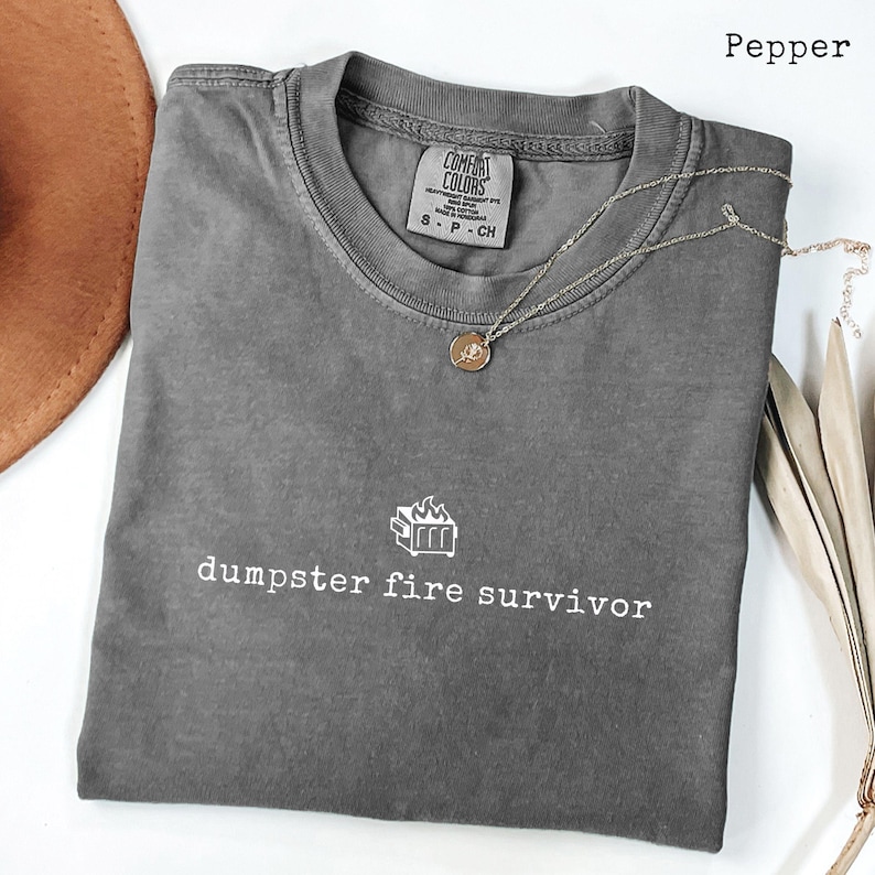 Dumpster Fire Funny Divorce Shirt Survivor Break Up Gift present single mom shirt divorcee party funny breakup gift for best friend t-shirt image 4