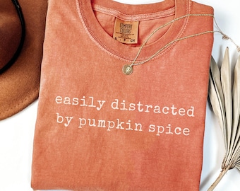 Pumpkin Spice Shirt Fall Lover Gift Pumpkin Spice T-Shirt Funny Autumn Tee Fall Coffee Tshirt Cozy Season Shirt Pumpkin Sweatshirt Hoodie