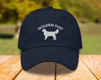 Golden Dad Hat Golden Retriever Dad Hat Golden Retriever Gift for Him Golden Owner Hat Golden Dog Dad Golden Retriever Lover Golden Parent