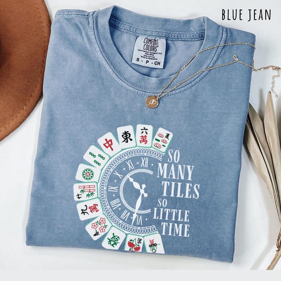 Mahjong Shirt Funny Mahjong Sweatshirt So Many Tiles Tee Mahjong Lover Shirt  Mahjong Player Hoodie Mahjong Party Gift Mahjong Group t-shirt
