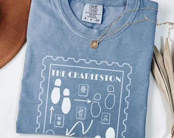 Mahjong Shirt The Charleston T-shirt Funny Mahjong Lover Shirt Floral Mahjong Group Gift Mahjong Girlfriend Mahjong Wife Mahjong Club tee