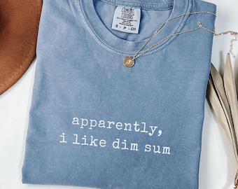 dim sum shirt funny dumpling lover tshirt foodie asian cuisine tee bao lover sweatshirt yum cha hoodie cute gift idea
