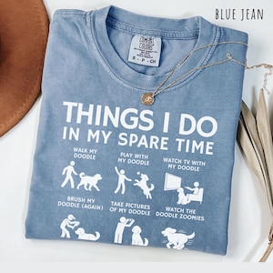 Doodle Dog Shirt Funny Labradoodle Goldendoodle Tee Gift for Doodle Mom Dog Dad Hoodie Pet Lover Sweatshirt Cute Dog Owner Shirt Dog Zoomies