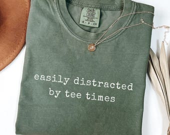 Tee Time Shirt Funny Golf Shirt Golfer Gift Golf Lover T-Shirt Golf Dad Tee Retired Golfer Tshirt Golf Course Lover Gift Sweatshirt Hoodie