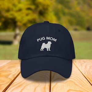 Pug Mom Hat Pug Dog Mom Cap Pug Lover Gift Funny Pug Mama Hat Dog Mom Baseball Cap Pug Owner Gift Pug Mom Gift Idea Pug Life Hat Pug Parent