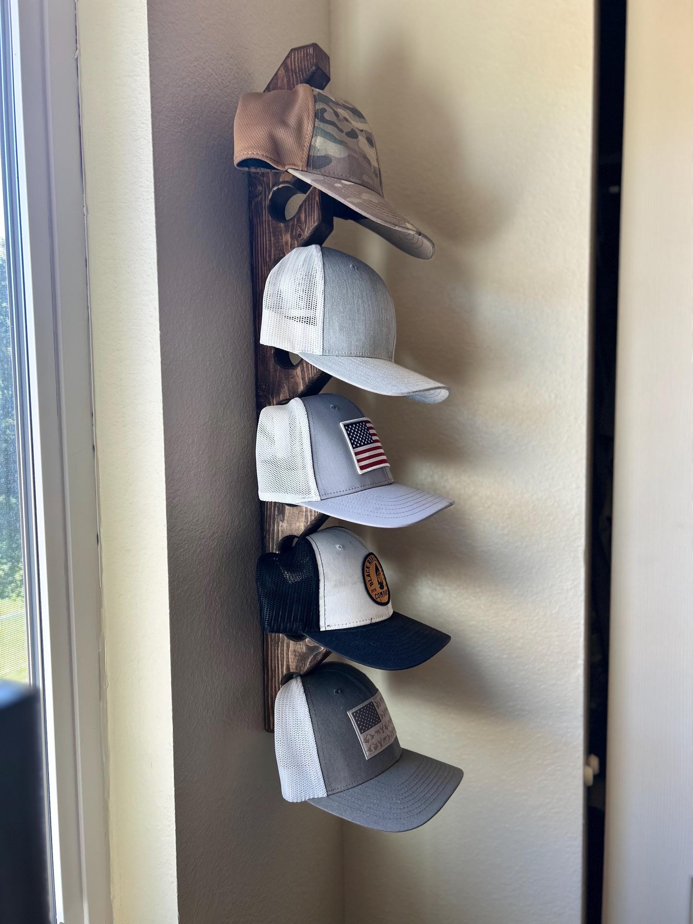 Hat Rack Hat Shelf Vertical Hat Storage Rustic Hat Storage Wooden Hat Storage. Etsy