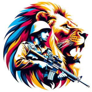 Israel Defense Forces T-Shirt, IDF Lion of Judah Spirit T-Shirt, Israel Army T-Shirt (Unisex)