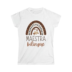 Maestra Bilingüe Camisa - Bilingual Teacher T-Shirt