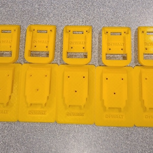 Dewalt Battery and Tool holder x5