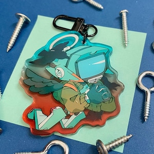 Flcl Keychain Etsy