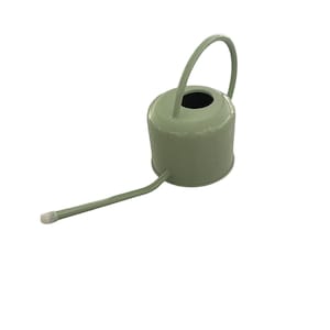 0.9 L Watering Can Modern Style Watering Pot for Indoor Plants or Outdoor Plants Galvanised Powder Coated Steel Summergreen image 2