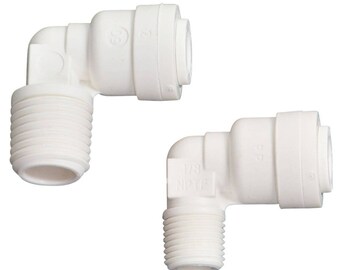 10 pack of Elbow 1/4" Male NPT x 1/4" Push Connect - G.A. Murdock