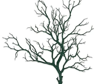 Manzanita Branch Moss Green 22″ with Weighted Base- free shipping