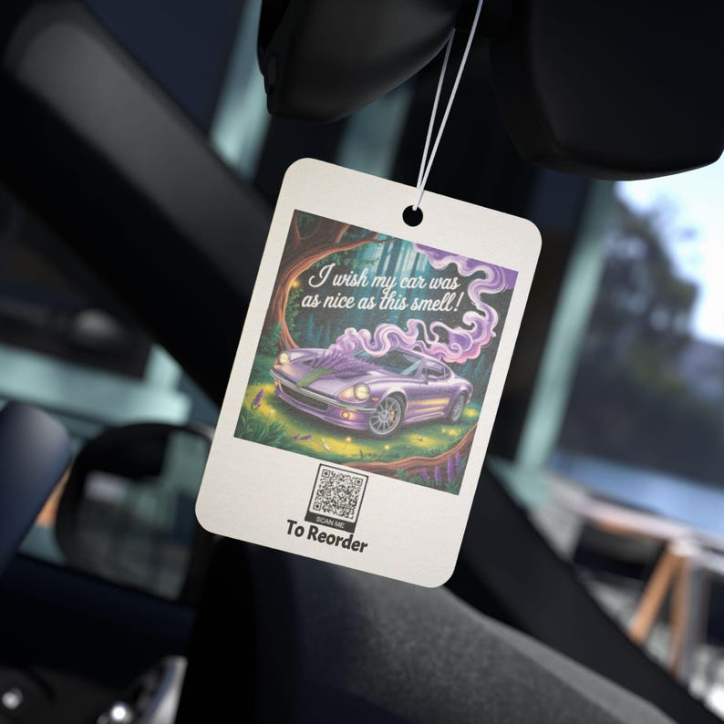 Aromatizador de ar para carro: aromas de pinho, carro novo e gelo preto imagem 4