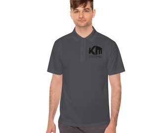KM Systems Facility Friendly logo Polo Shirt | Branded Workwear